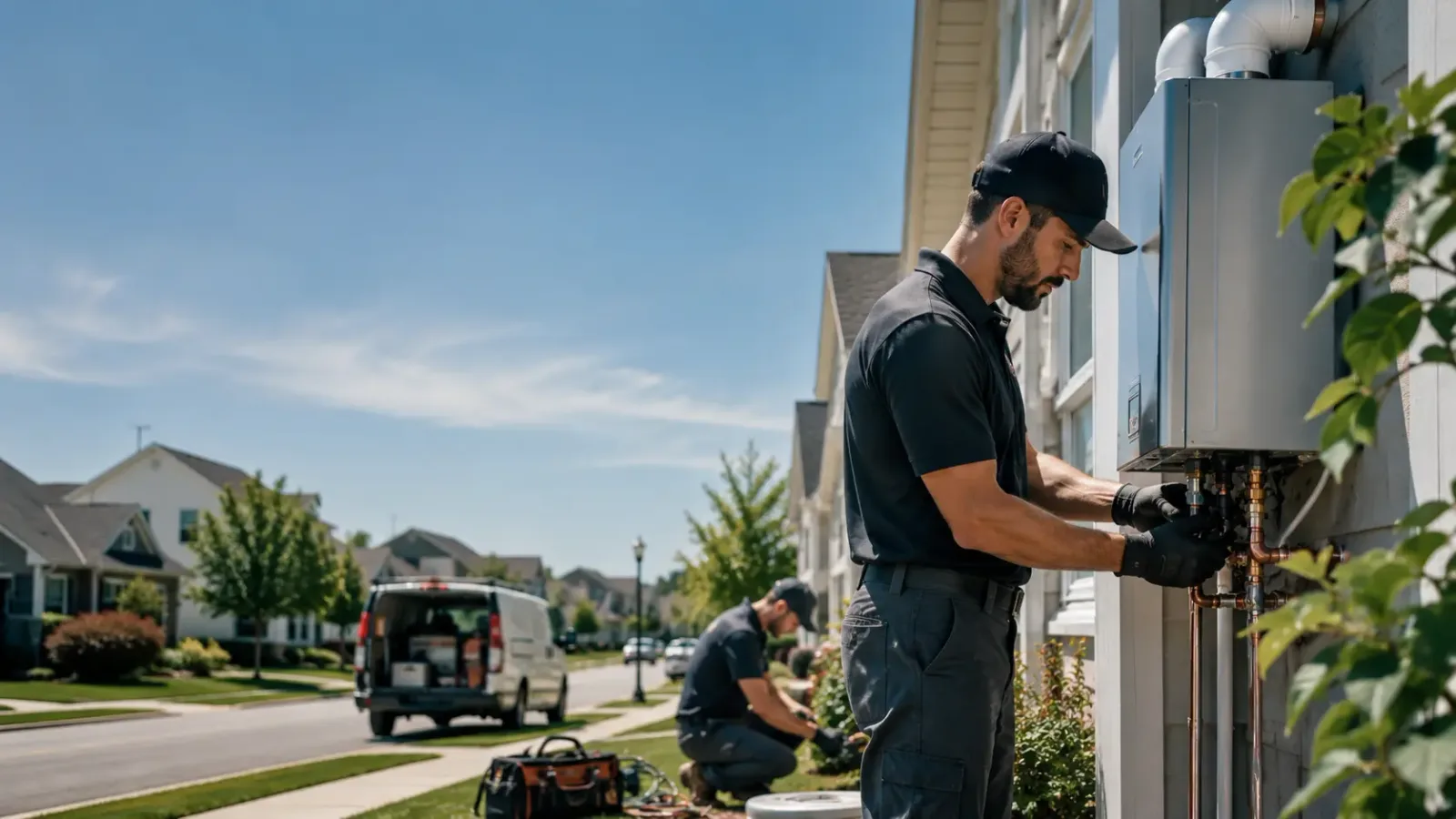 Tankless Water Heater Installation in Larimer, PA